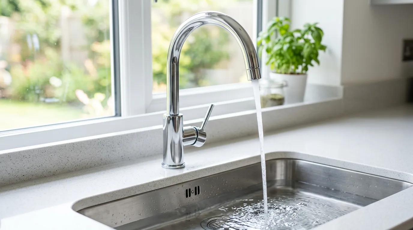 Local Plumbing Master Pros same day plumber fixing a faucet in Queen Creek, AZ